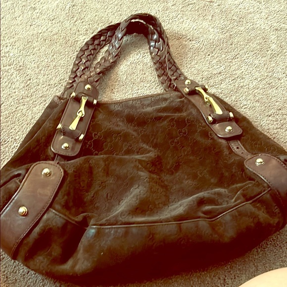 Gucci suede hobo - Picture 1 of 6
